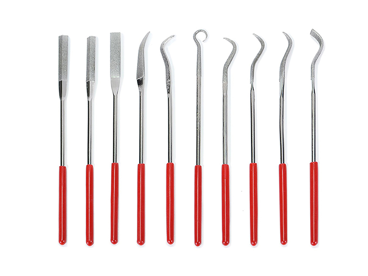 Diamond Shaped Needle Files 10 Set 金刚石异形什锦锉