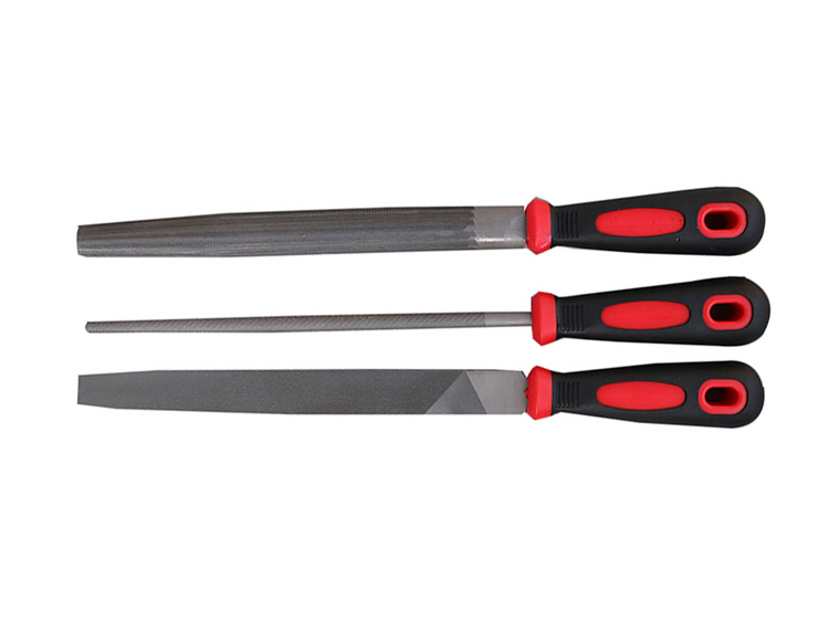 Steel File 3 Set  (Have Flat,Half Round And Round) 钢锉三件套（有扁，半圆和圆形）